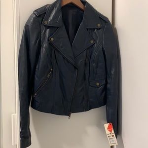 Leather Jacket Size S